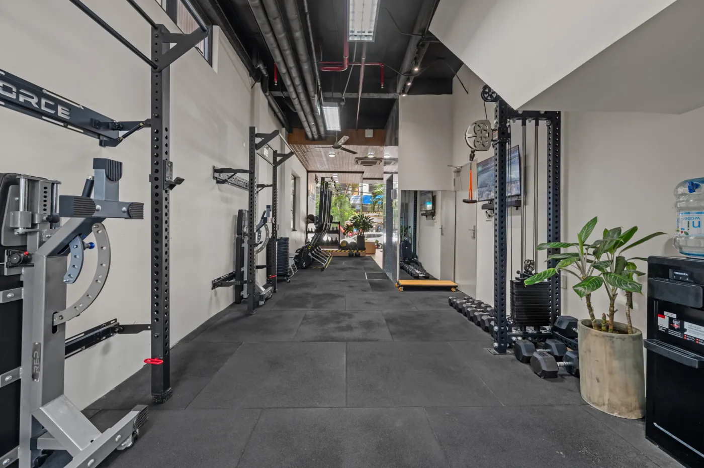 Inside the Elevate gym